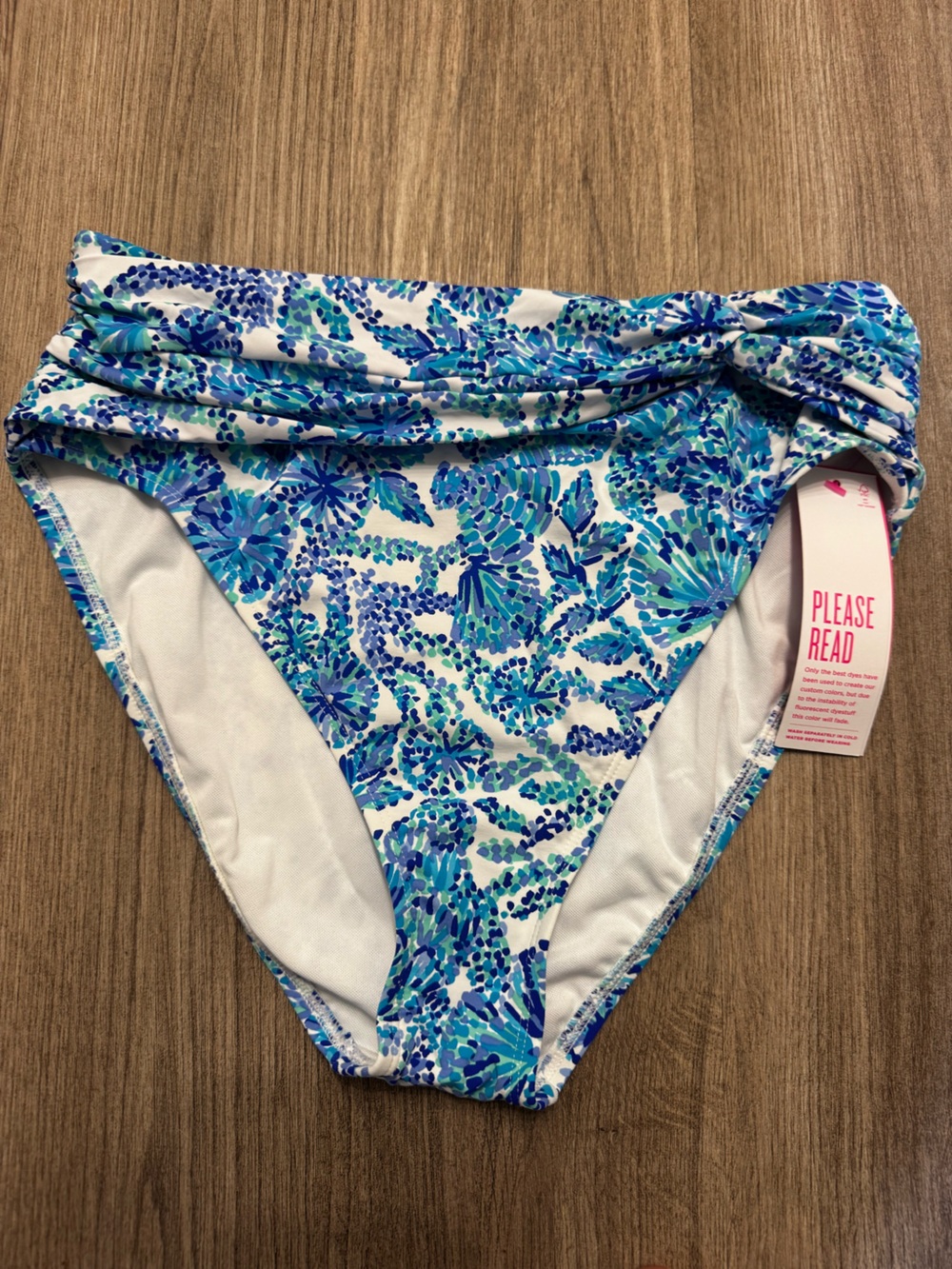 Lilly Pulitzer Size 8 Bikini Bottom New with Liner and tags